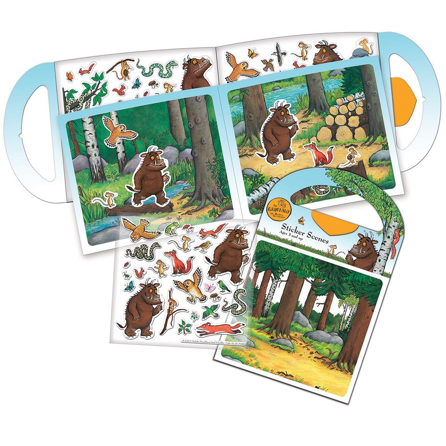The Gruffalo Sticker Scene Activity Set - Anilas UK