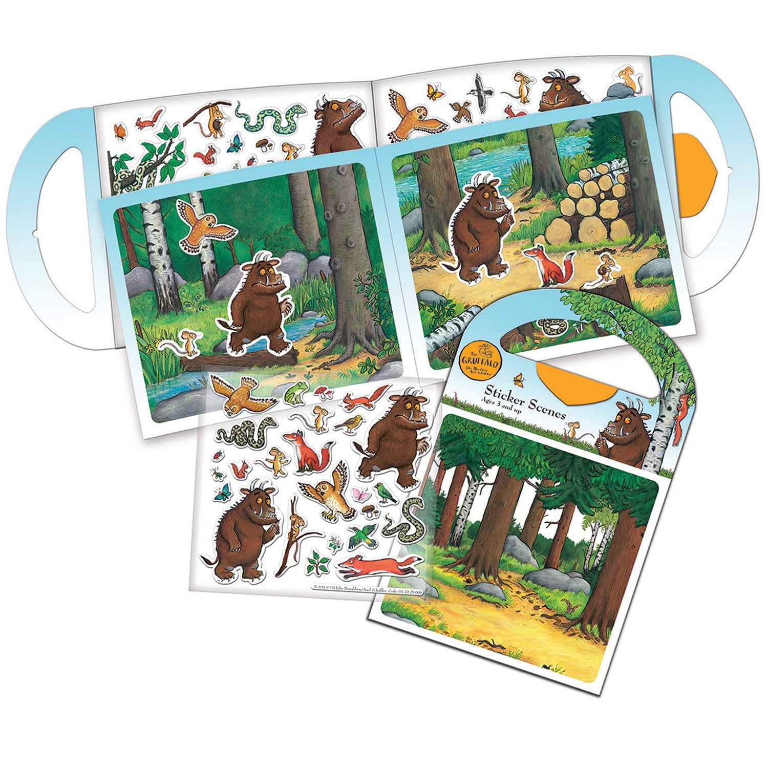 The Gruffalo Sticker Scene Activity Set - Anilas UK