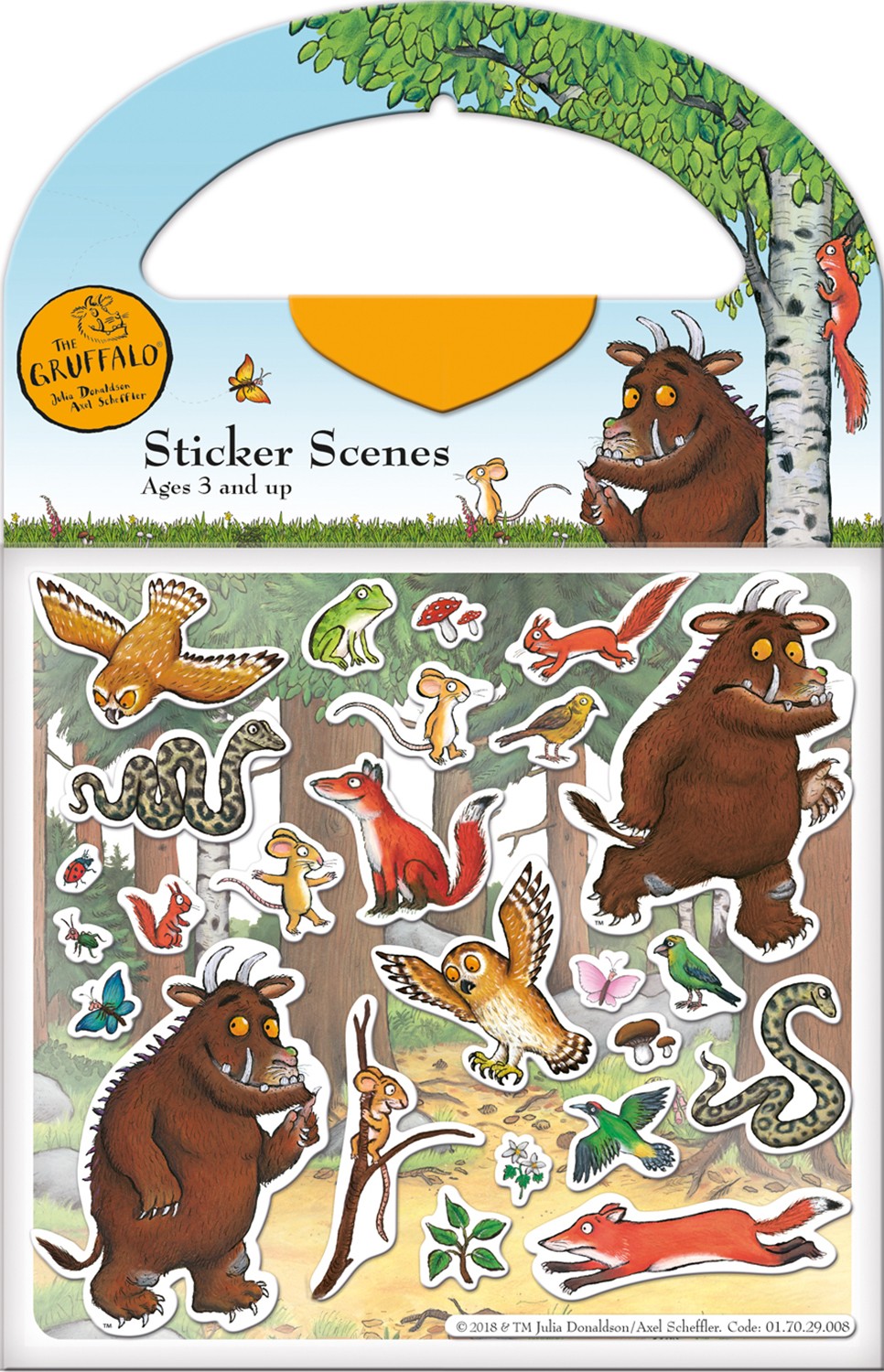 The Gruffalo Sticker Scene Activity Set - Anilas UK