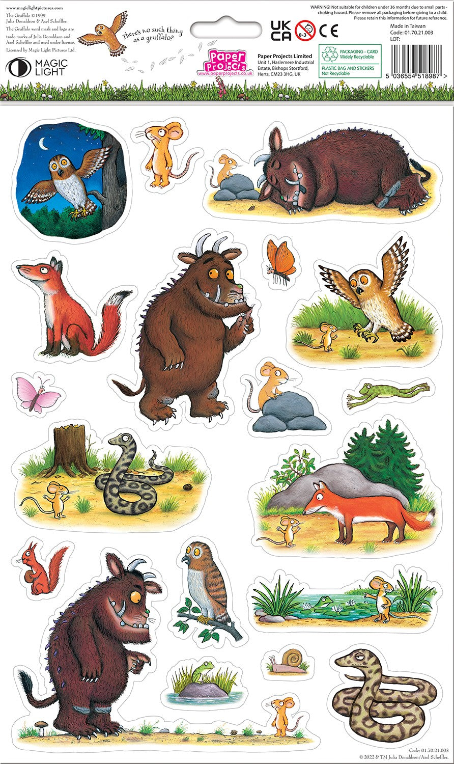 The Gruffalo Vinyl Decor Stickers - Anilas UK