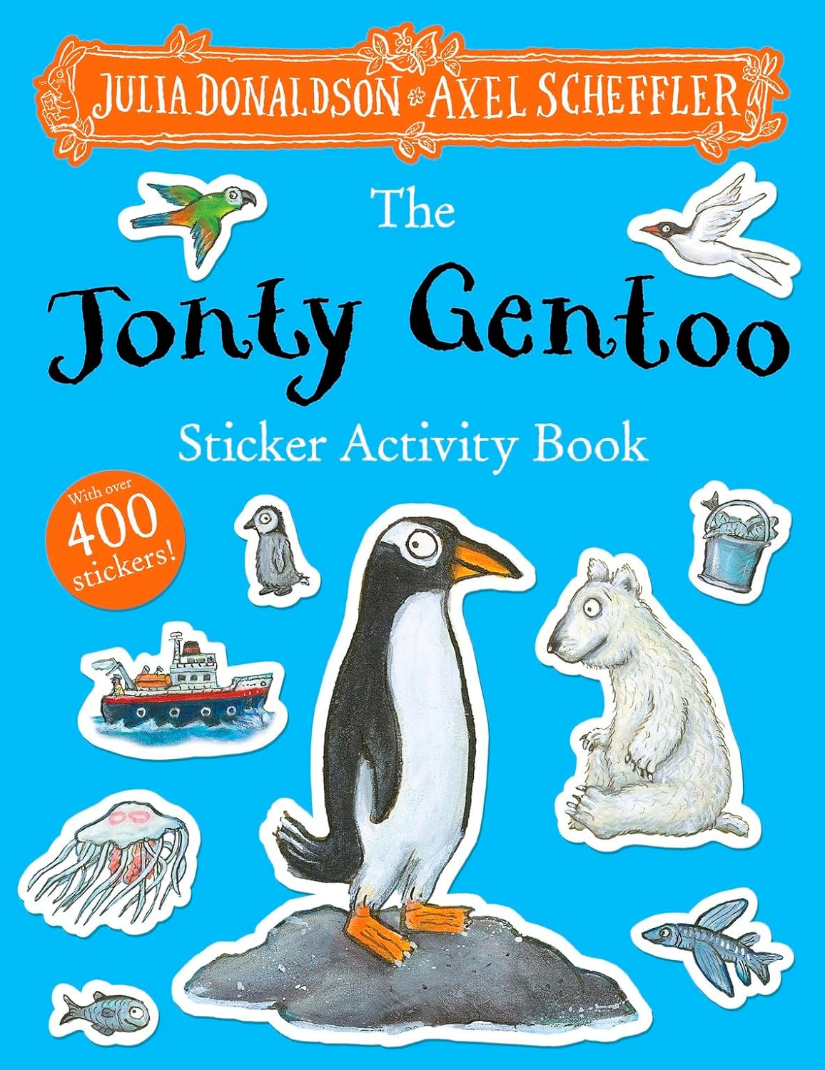 The Jonty Gentoo Sticker Activity Book - Anilas UK