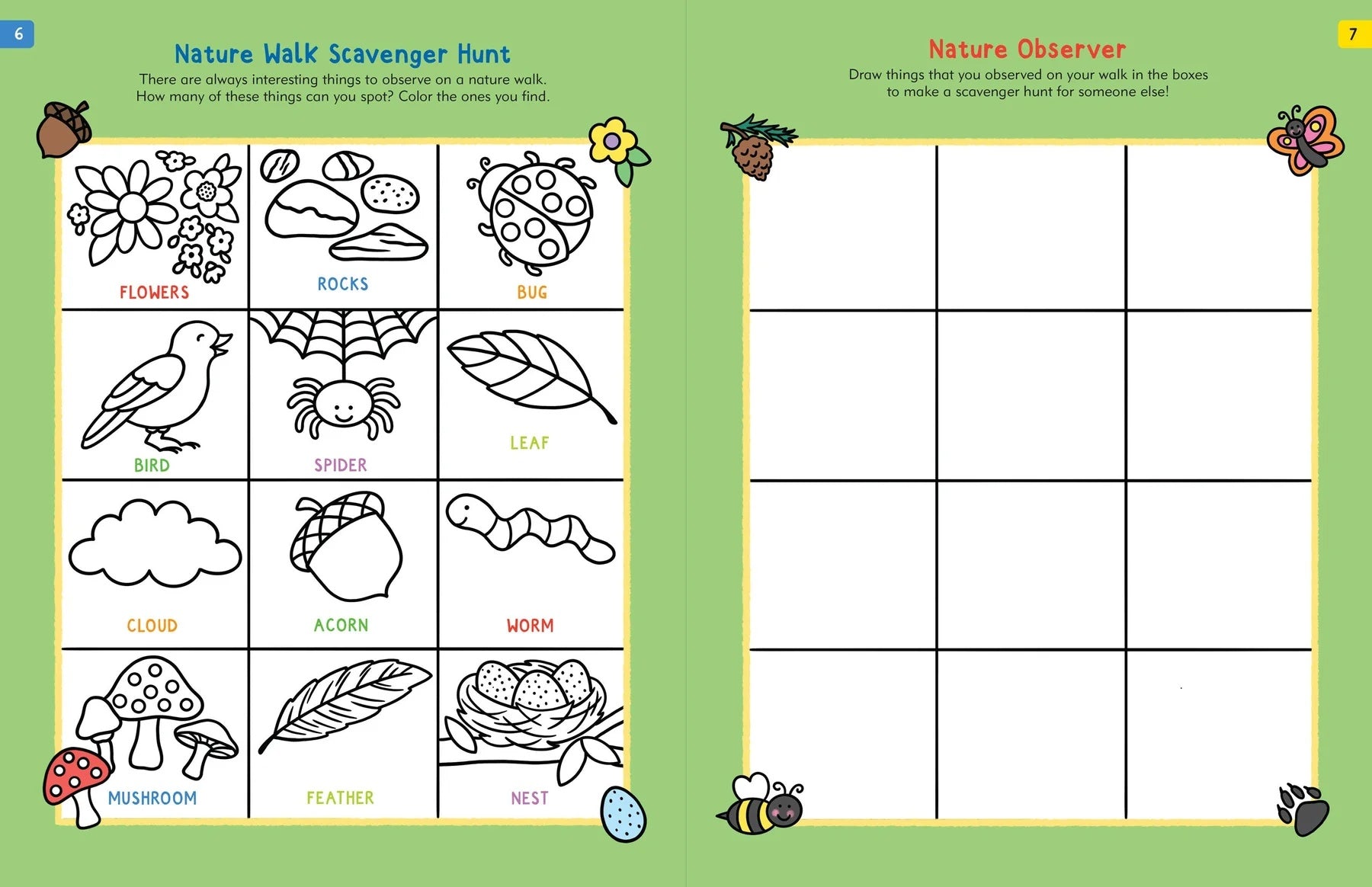 The Nature Explorer's Activity Book - Anilas UK