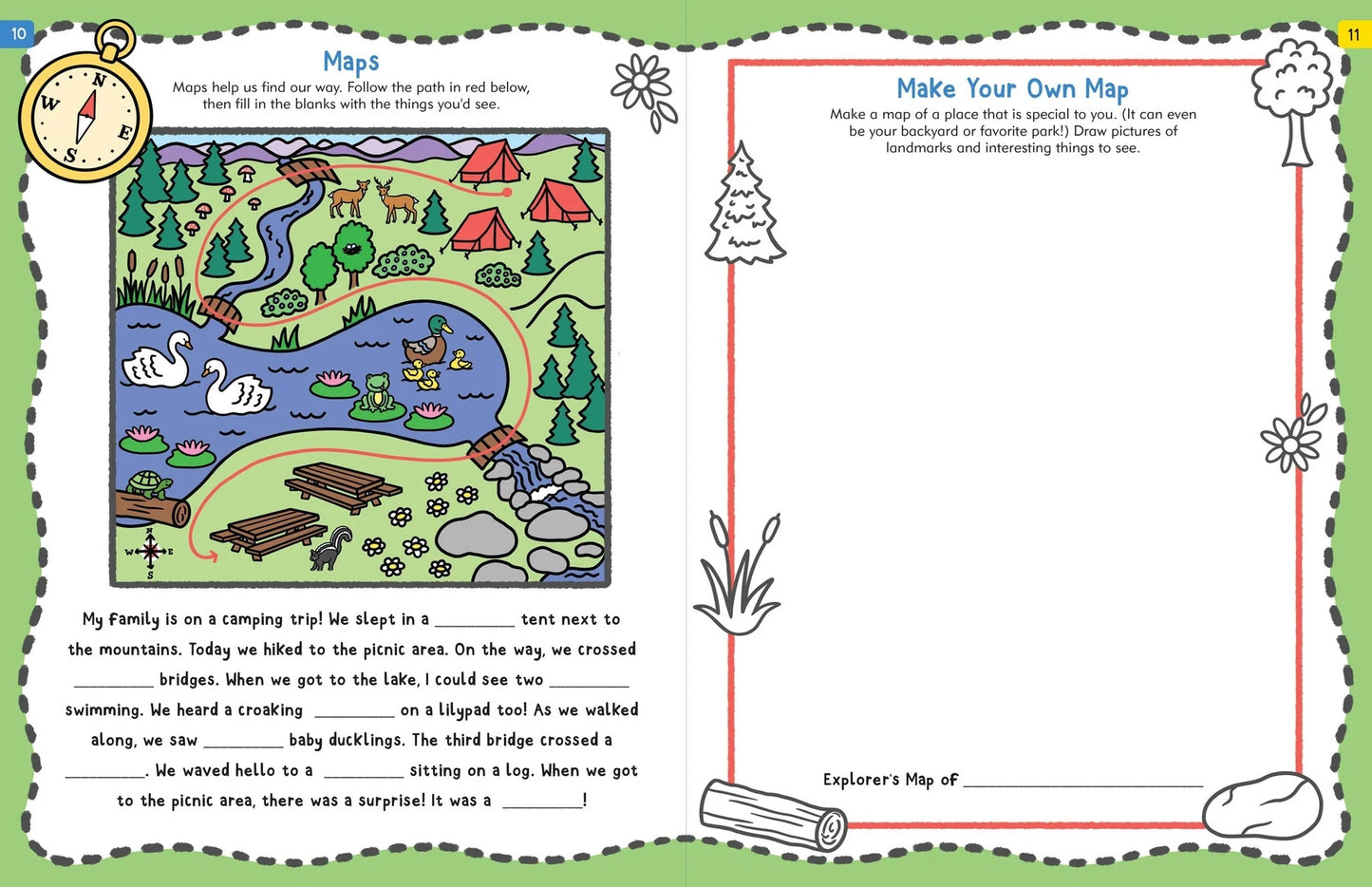 The Nature Explorer's Activity Book - Anilas UK