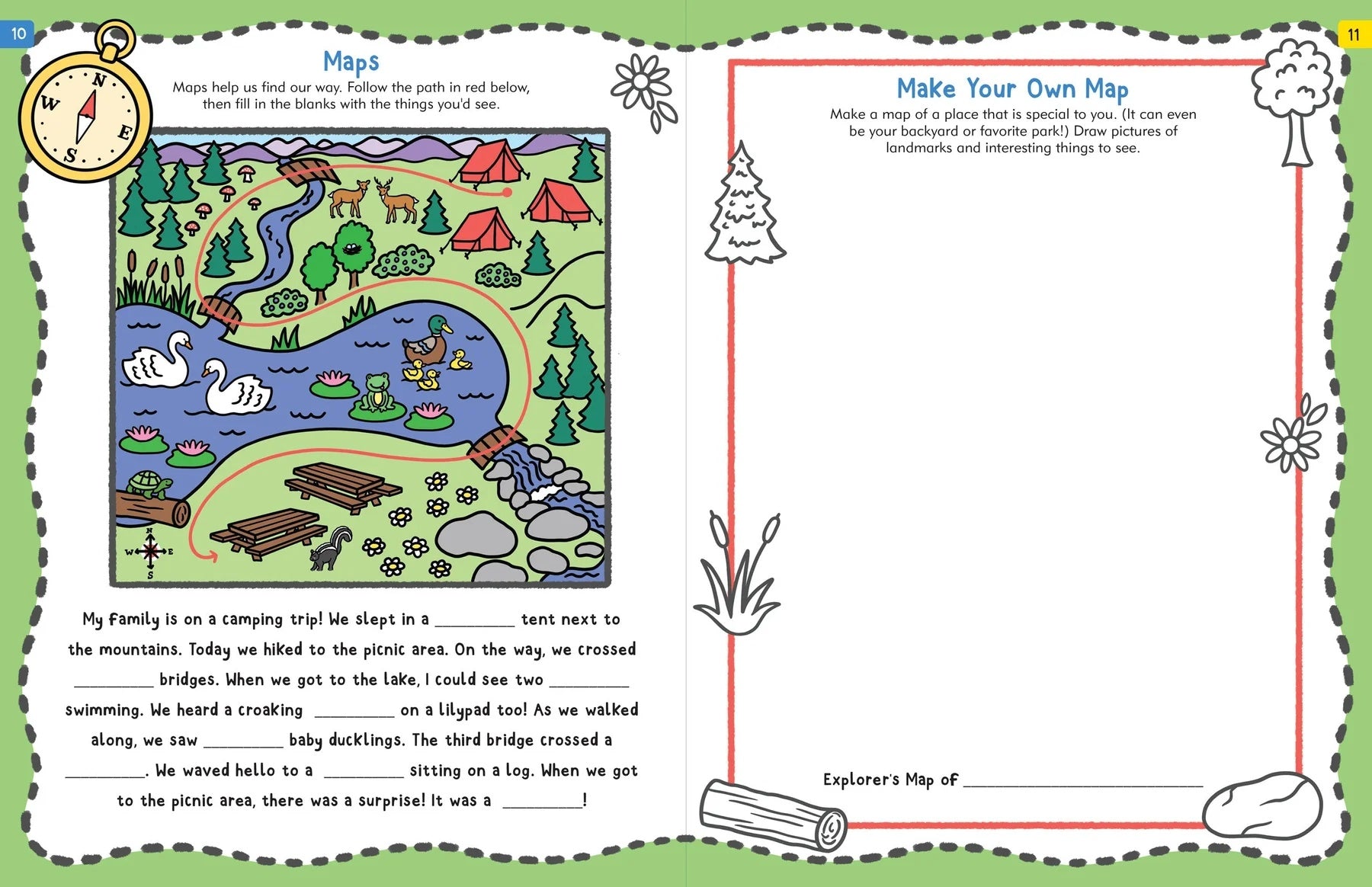The Nature Explorer's Activity Book - Anilas UK