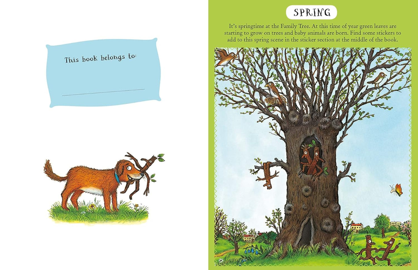 The Stick Man Sticker Activity Book - Anilas UK