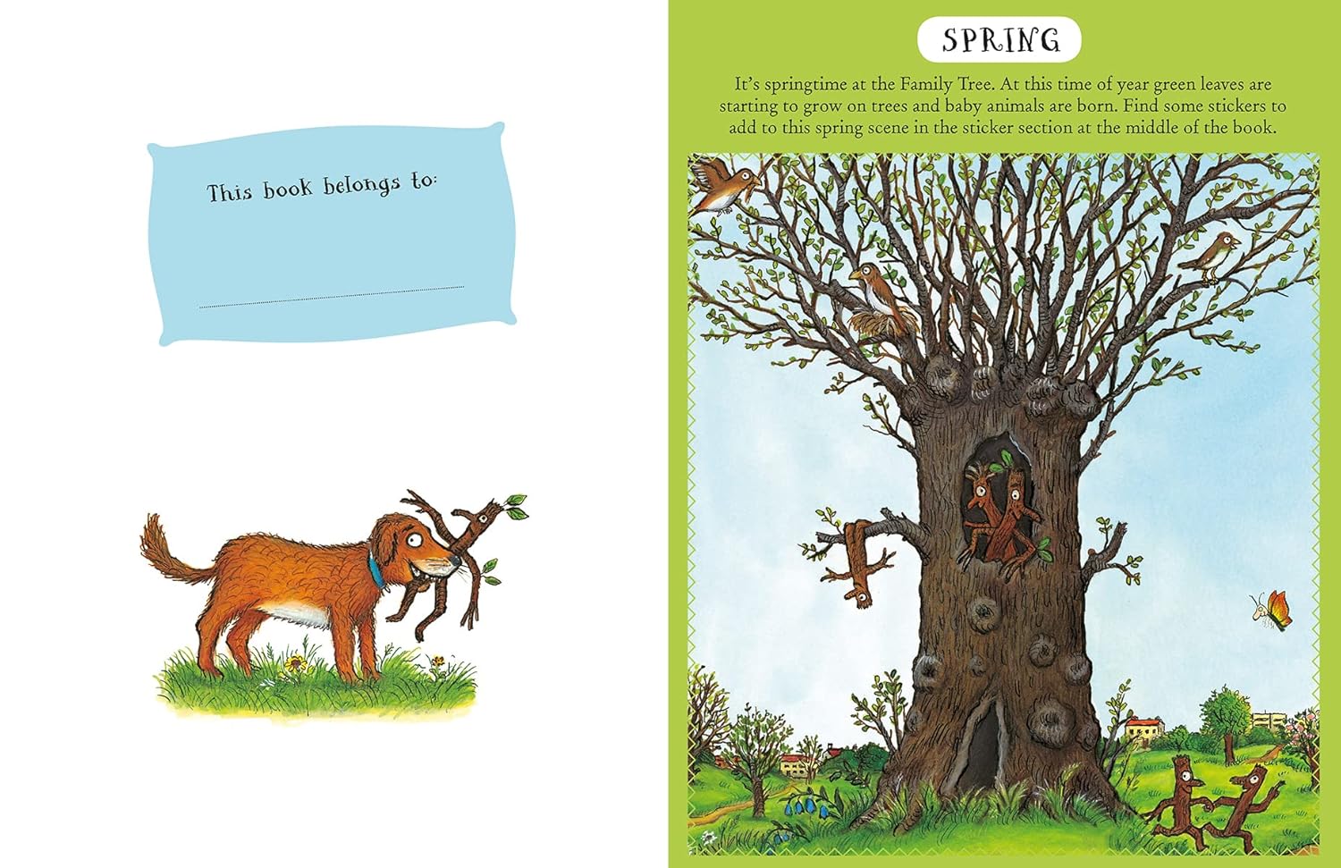 The Stick Man Sticker Activity Book - Anilas UK