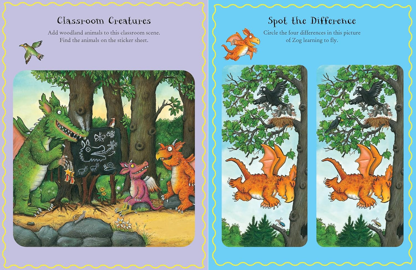 The Zog Sticker Activity Book - Anilas UK