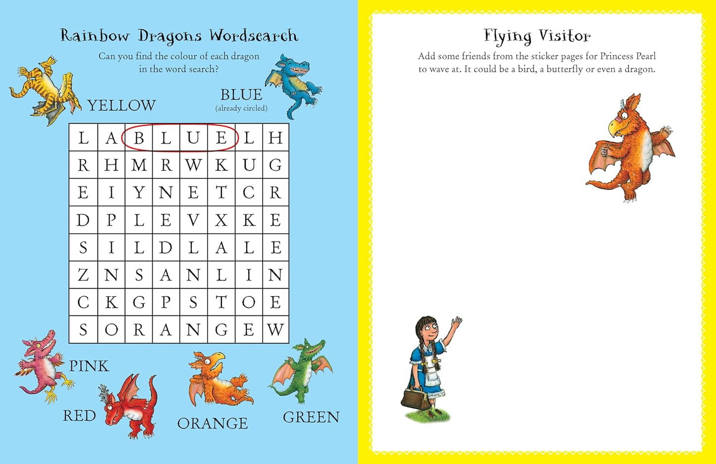 The Zog Sticker Activity Book - Anilas UK