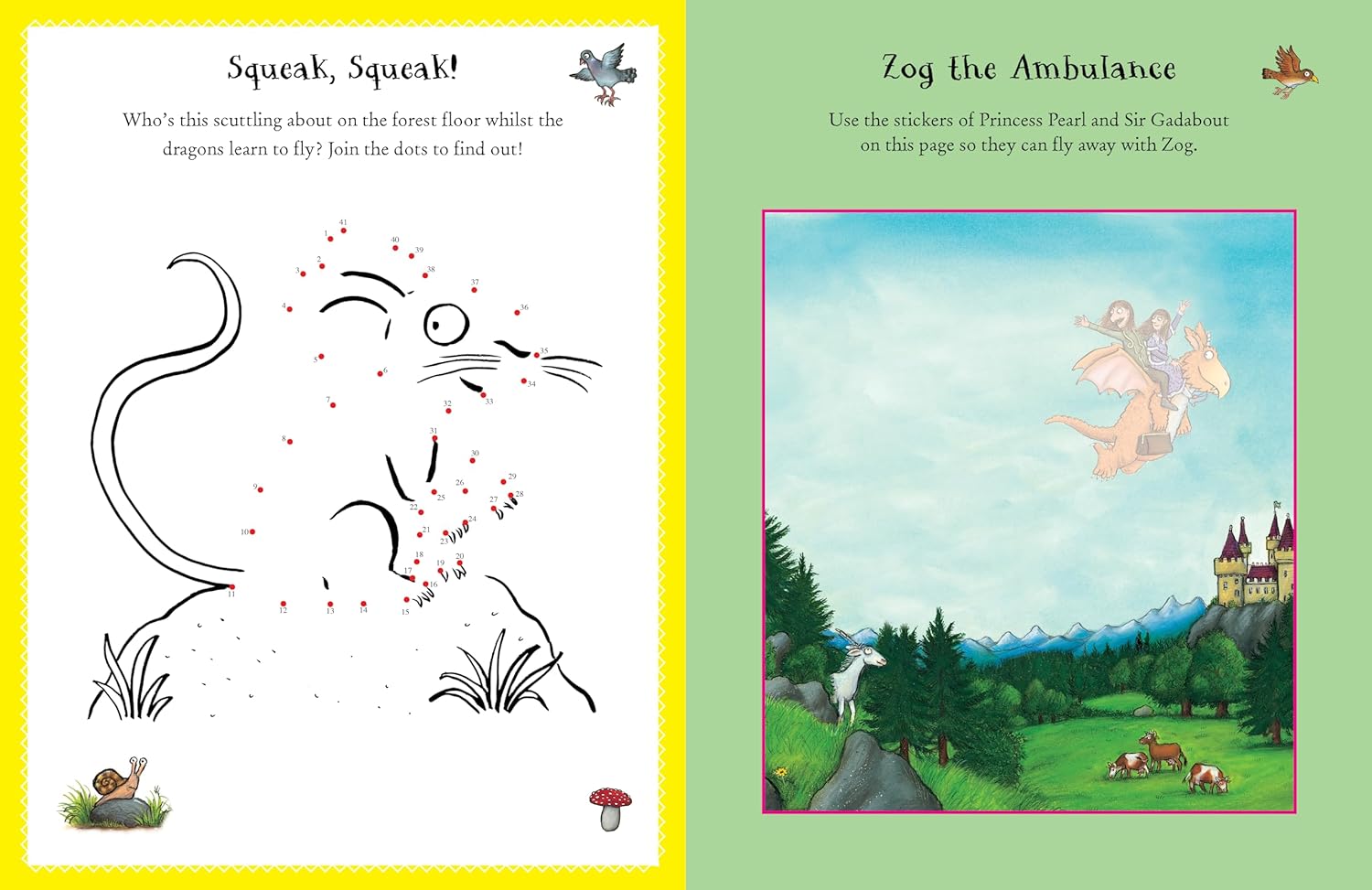 The Zog Sticker Activity Book - Anilas UK