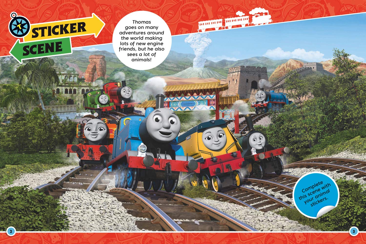 Thomas & Friends: Amazing Animals Activity Book - Anilas UK
