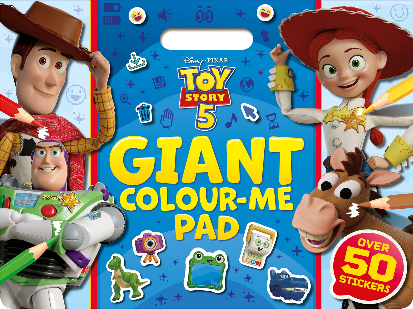 Disney Pixar Toy Story 5: Giant Colour-Me Pad - Anilas UK