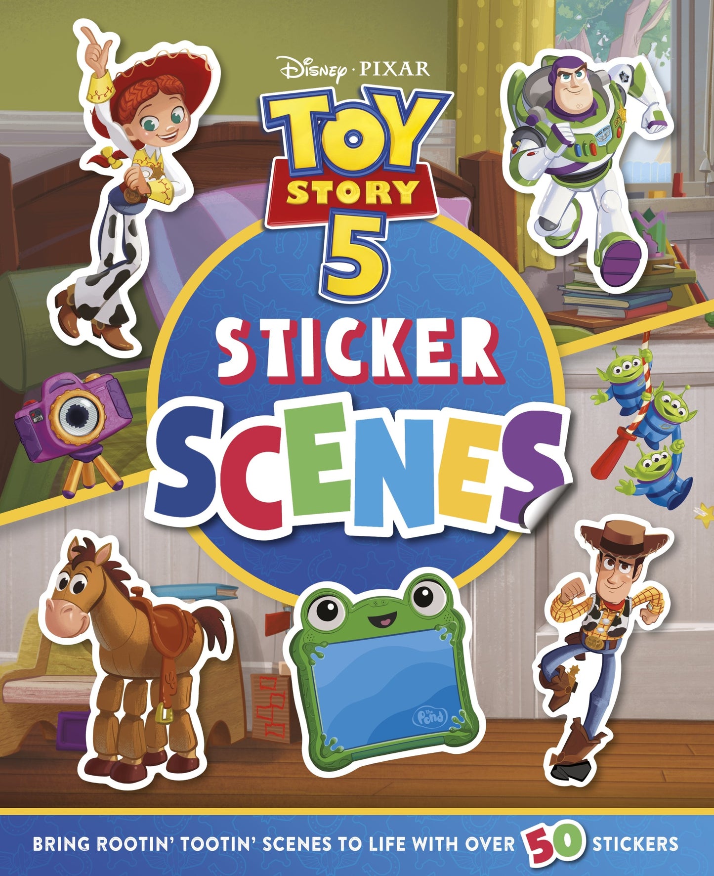 Toy Story 5: Sticker Scenes Book - Anilas UK