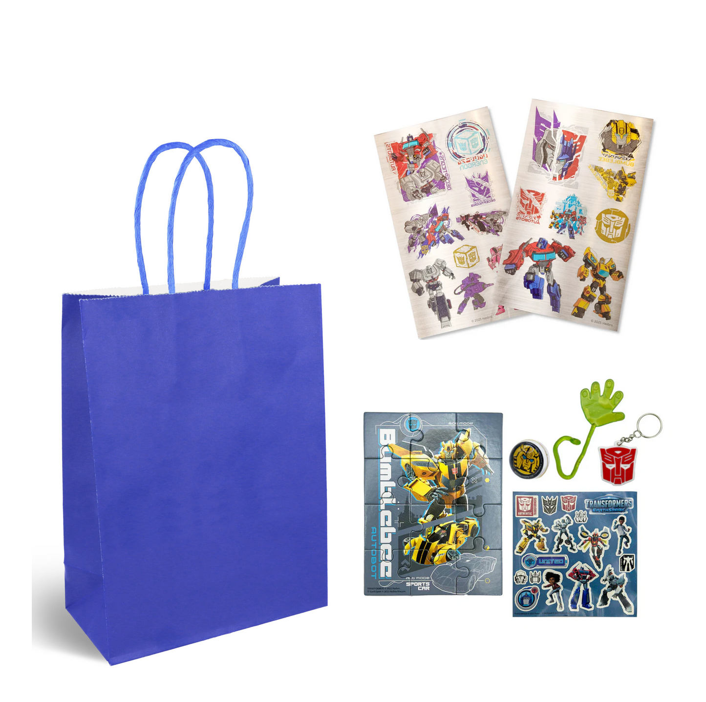 Transformers themed 12 Party Bags with Fillers