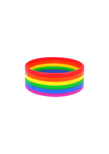 Rainbow Silicone Bracelet - Anilas UK