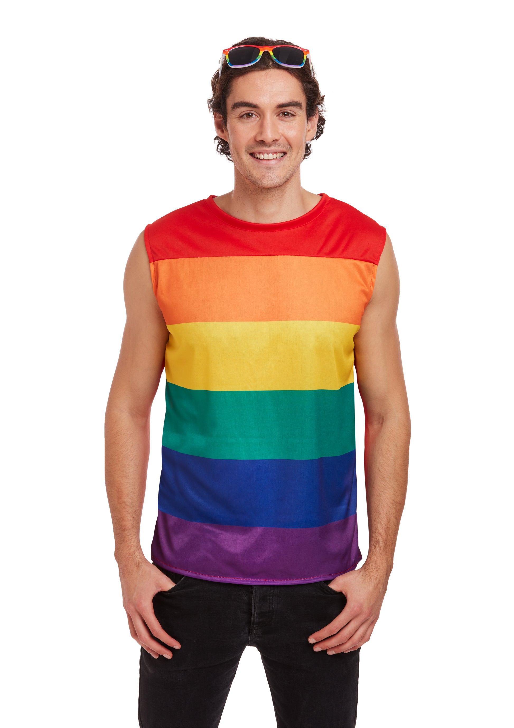 Rainbow Stripe Top - Anilas UK