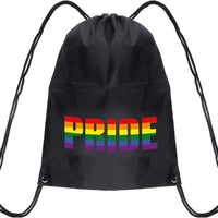 Rainbow Pride Drawstring Bag