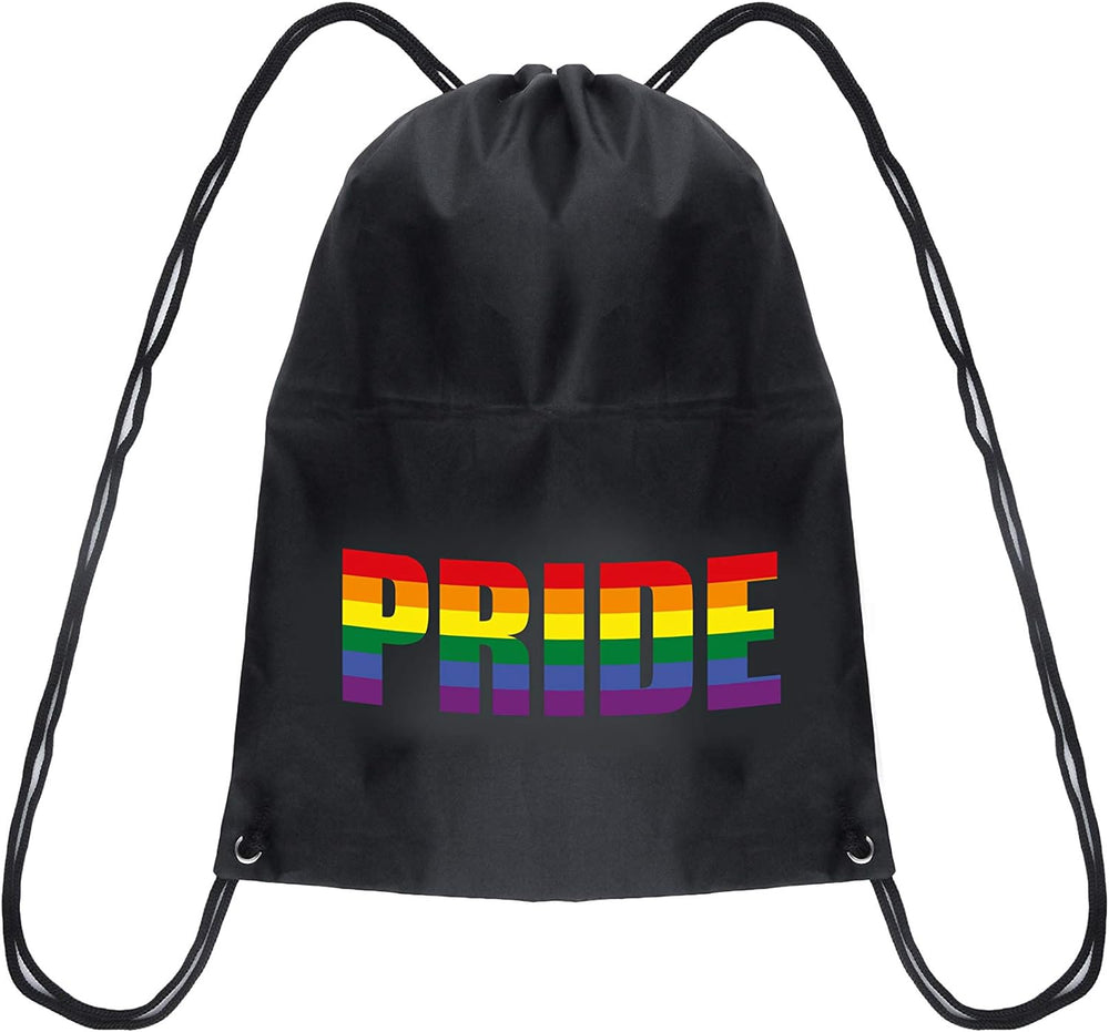 Rainbow Pride Drawstring Bag