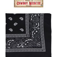 Cowboy Necktie Black