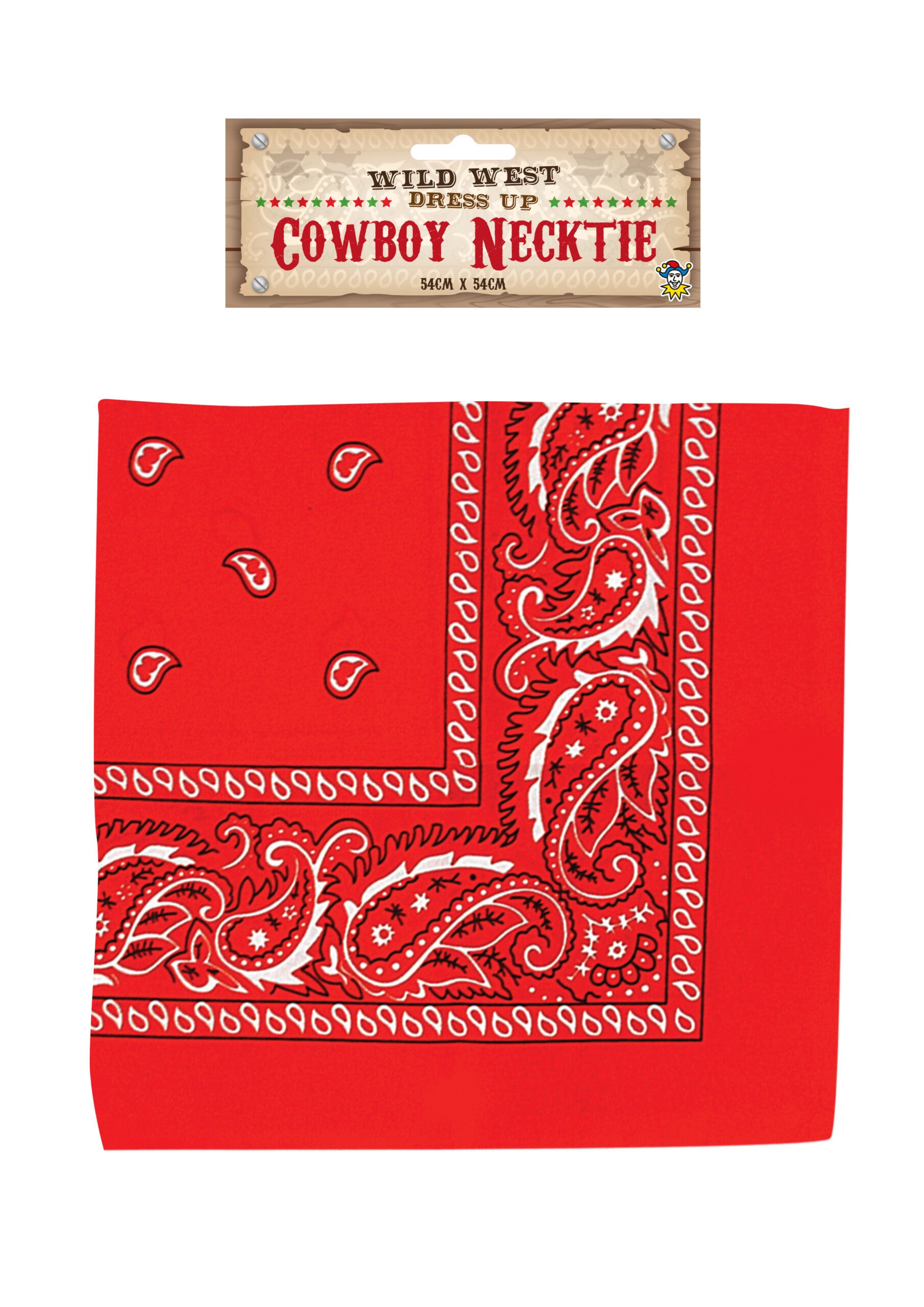 Cowboy Necktie Red - Anilas UK
