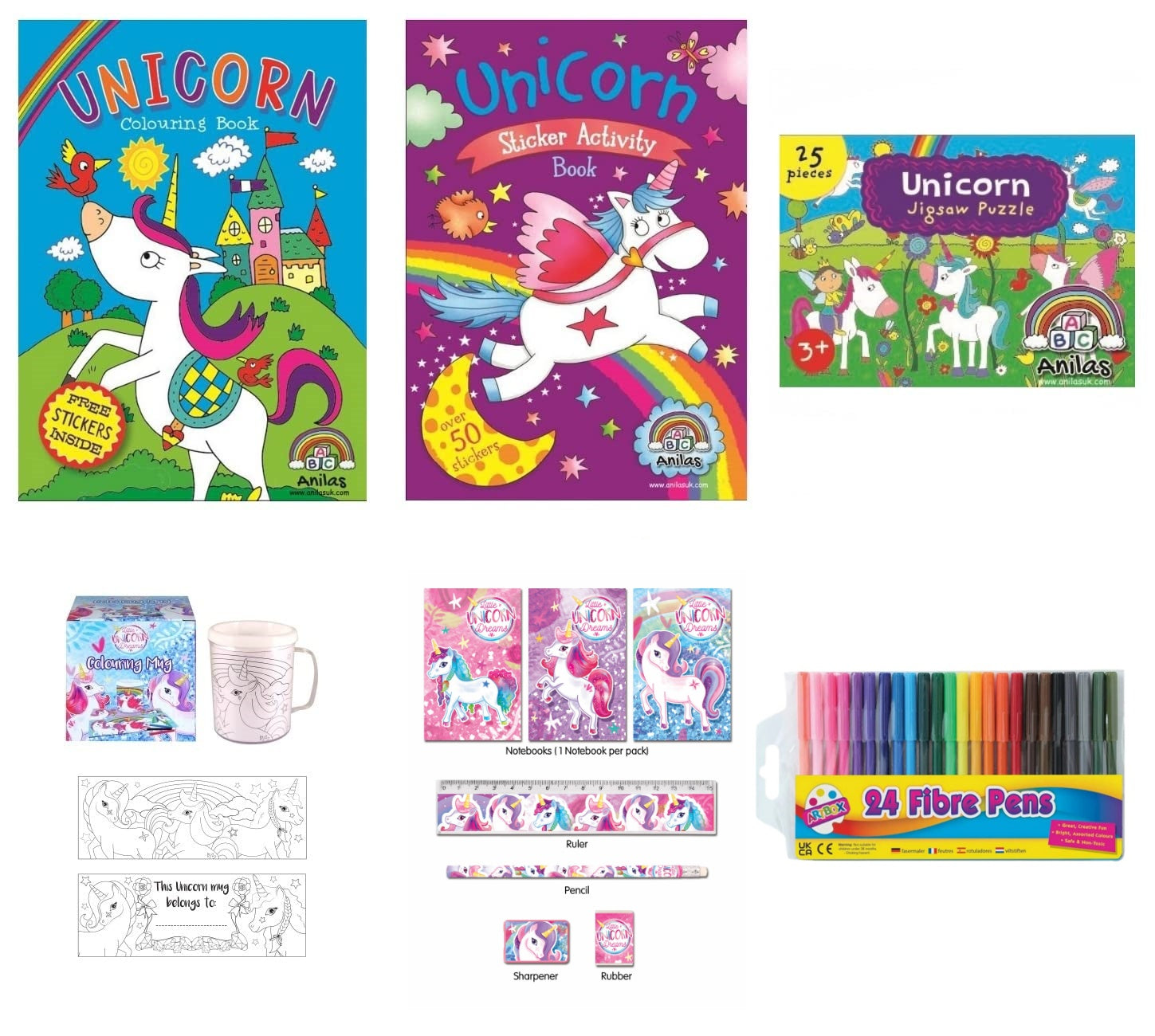 Unicorn Activity Set - Anilas UK