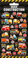 
              Under Construction Sparkle Stickers Sheet - Anilas UK
            