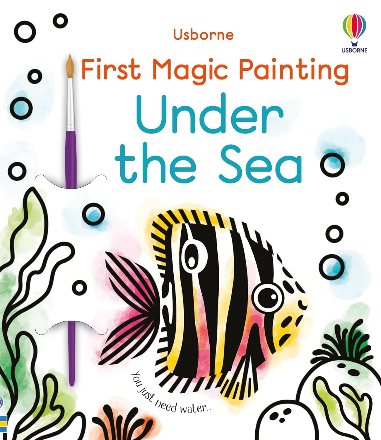 Under the Sea First Magic Painting Book - Anilas UK