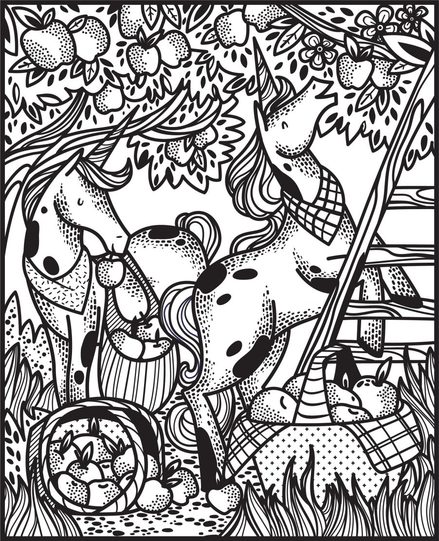 Unicorns Magic Painting Book - Anilas UK