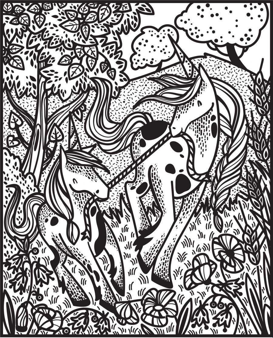 Unicorns Magic Painting Book - Anilas UK