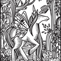 Unicorns Magic Painting Book - Anilas UK