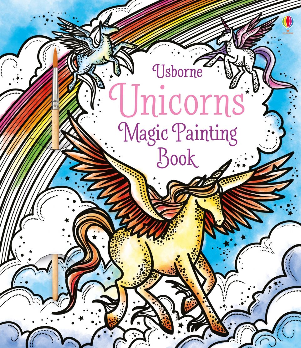 Unicorns Magic Painting Book - Anilas UK