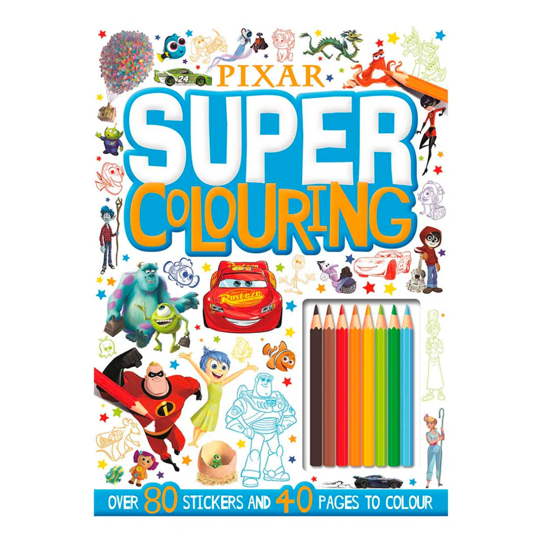 Disney Pixar Mixed: Super Colouring Book