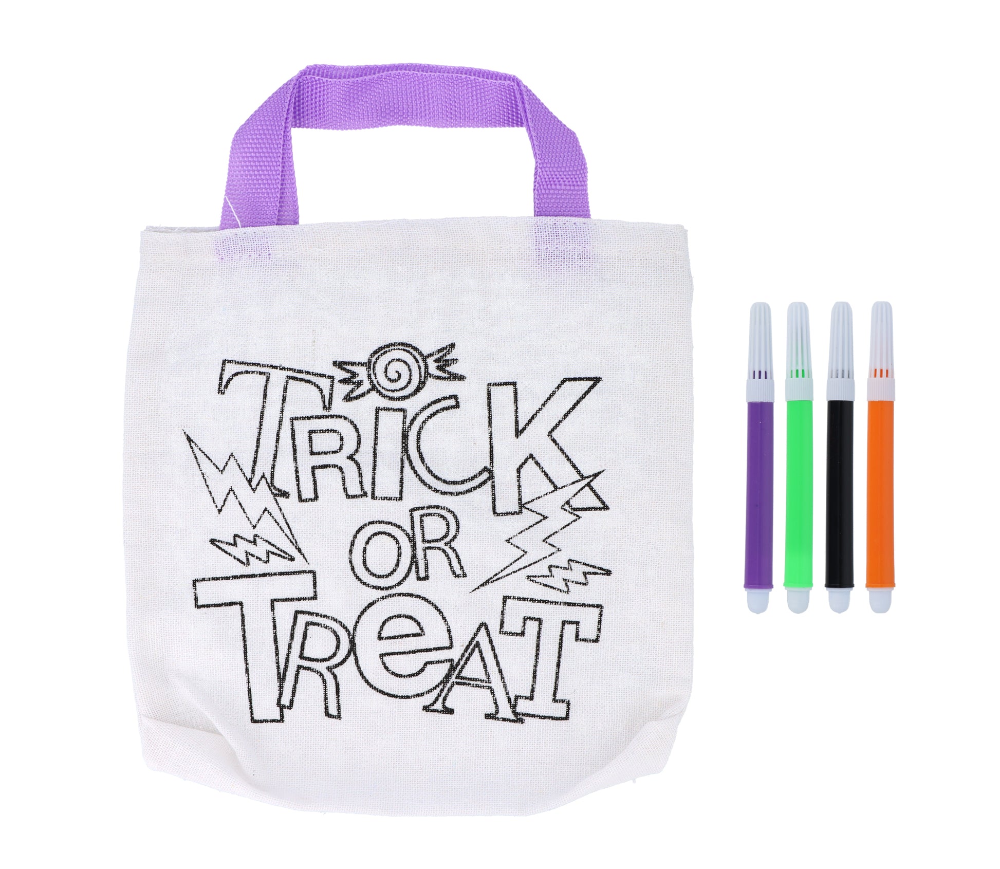 Halloween Colour-Your-Own Tote Bag - Anilas UK