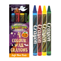 Mini Halloween Wax Crayon Pack (4pcs)