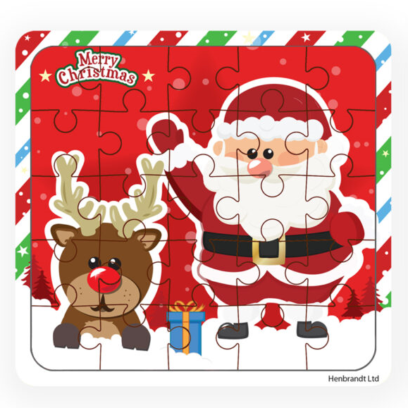 Mini Christmas Themed Jigsaw Puzzles