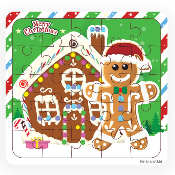 Mini Christmas Themed Jigsaw Puzzles