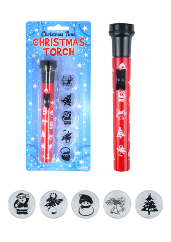 Christmas Torch with 5 Image Covers - Anilas UK