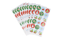 
              10 Large Christmas Sticker Sheets
            