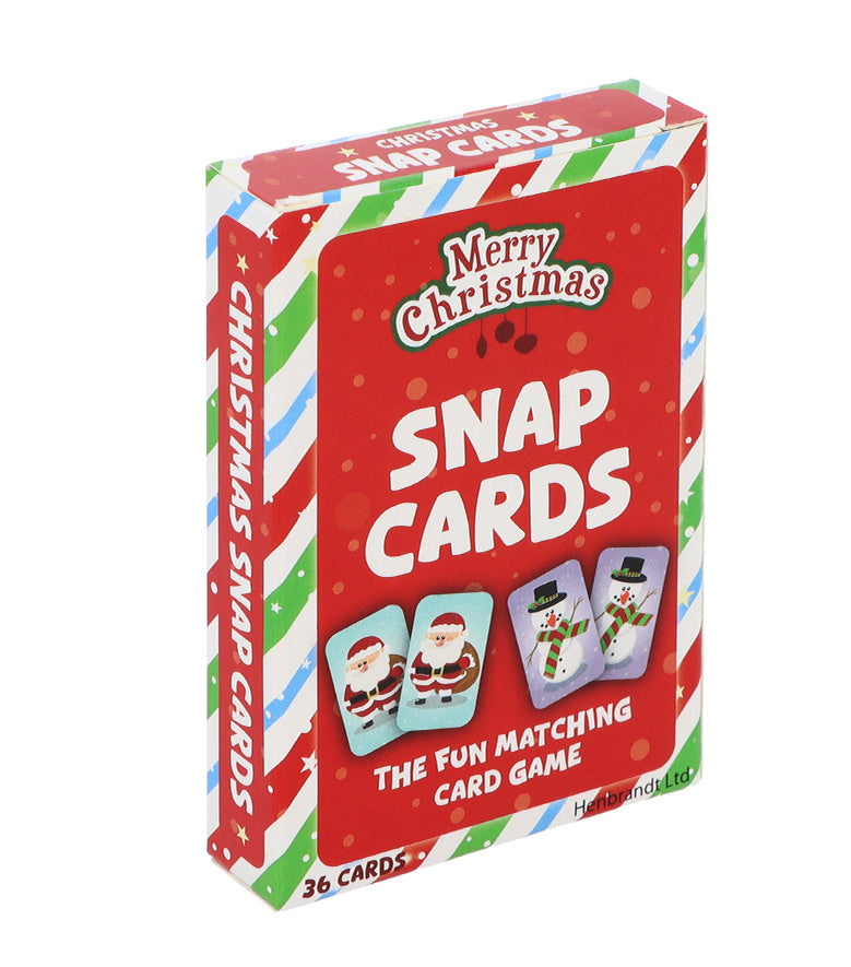 Christmas Snap Card Game - Anilas UK