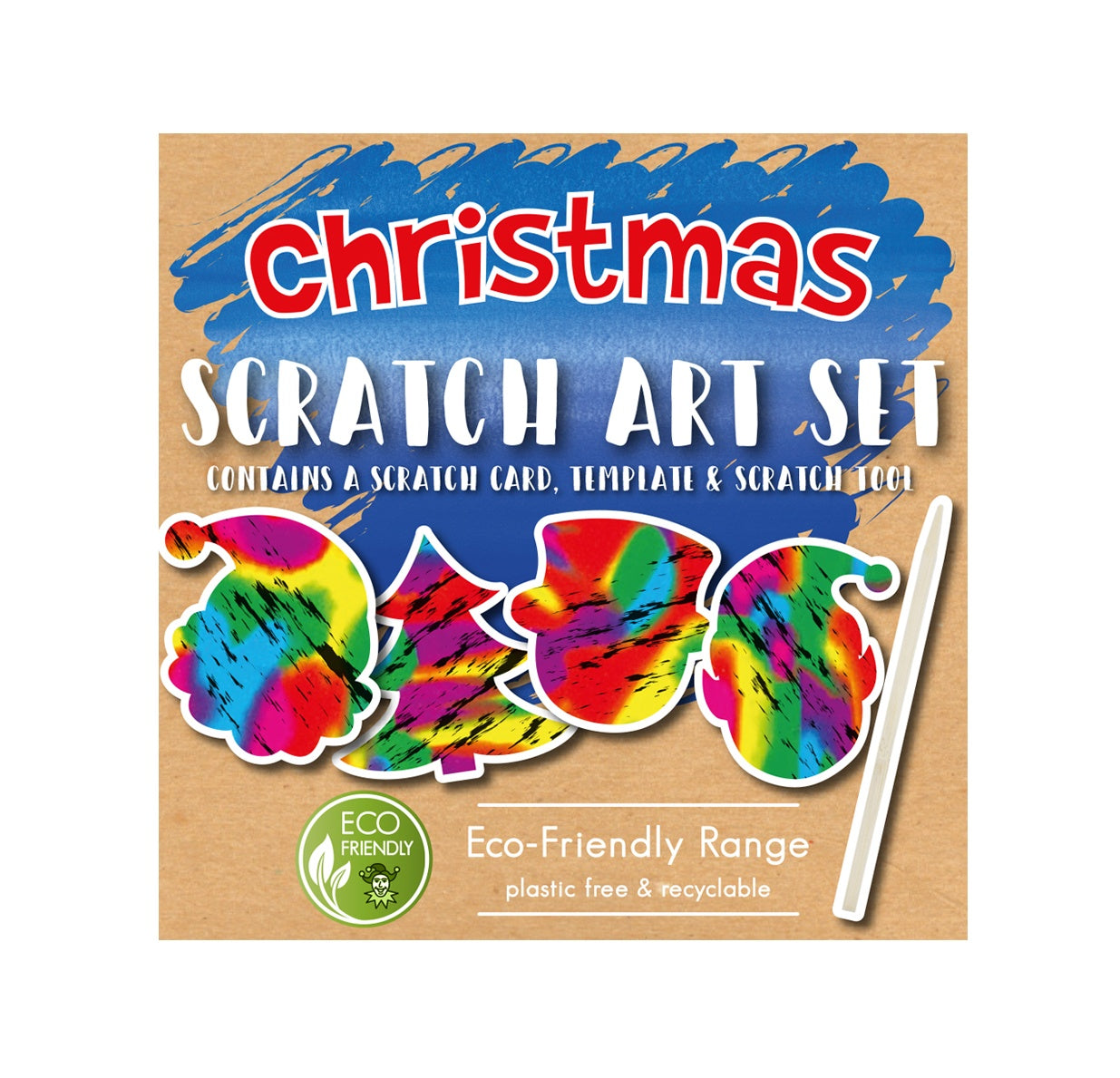 Mini Christmas Scratch Art Set - Anilas UK