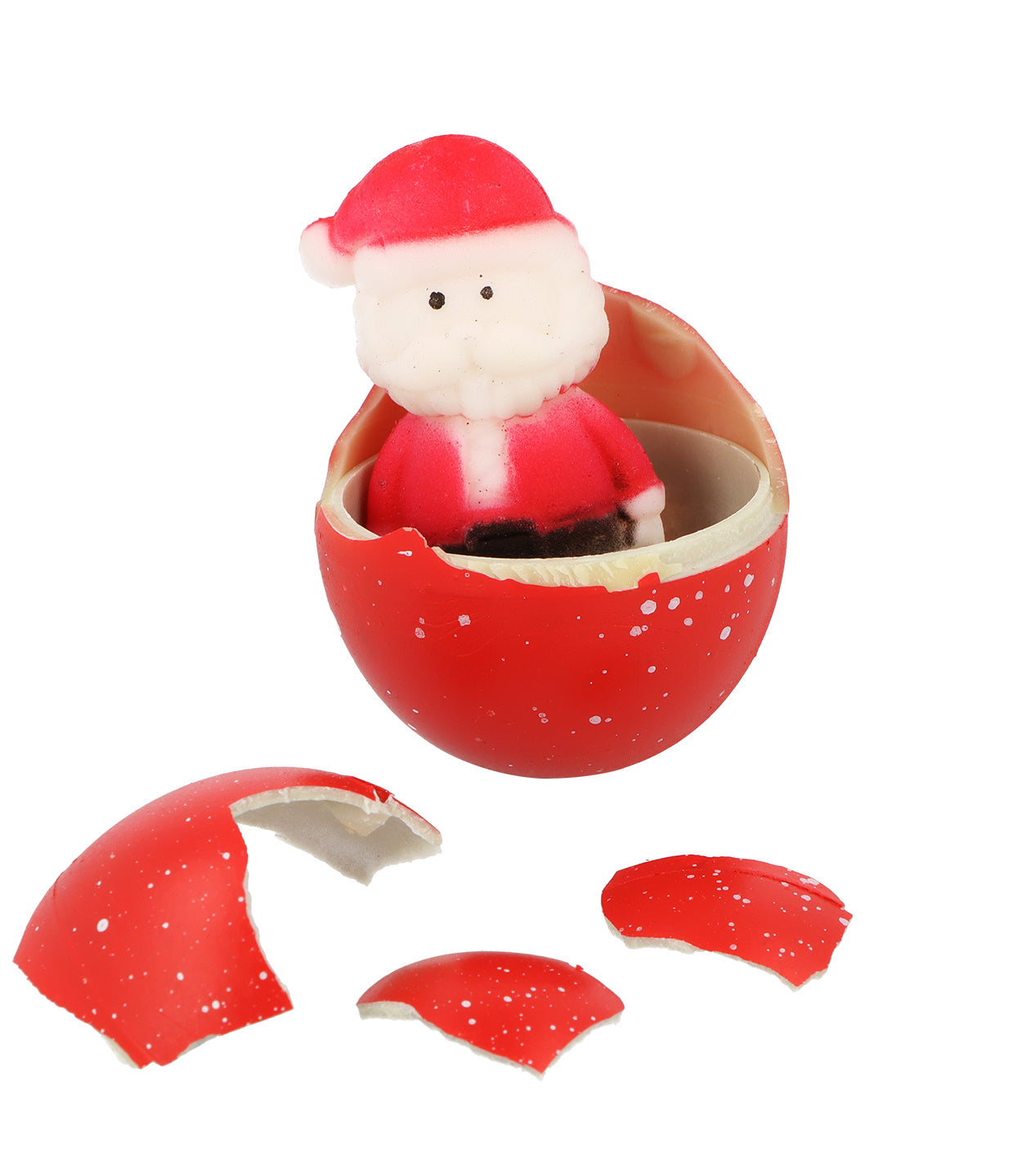 Hatching Santa Egg (6cm) - Anilas UK