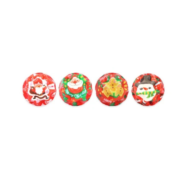 Christmas High Bounce Balls (6.3cm)