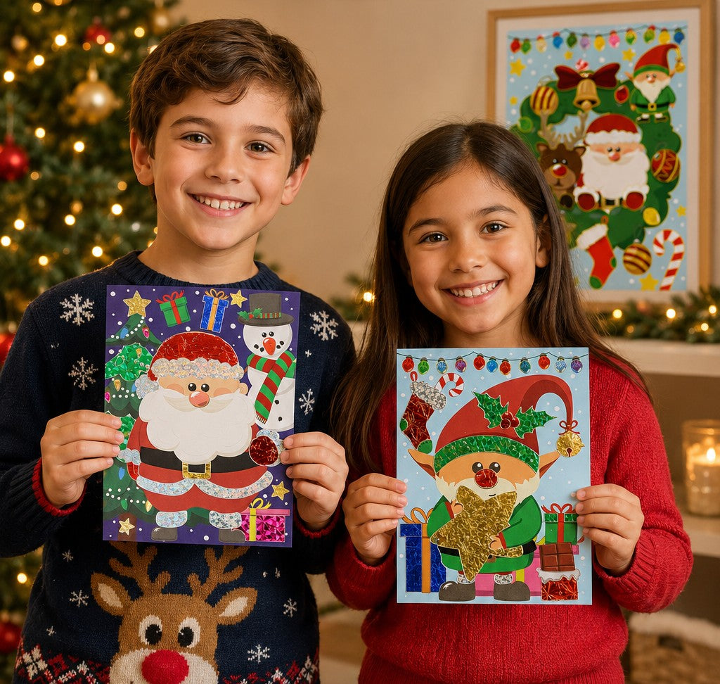 Christmas Make Your Own Foil Art Set