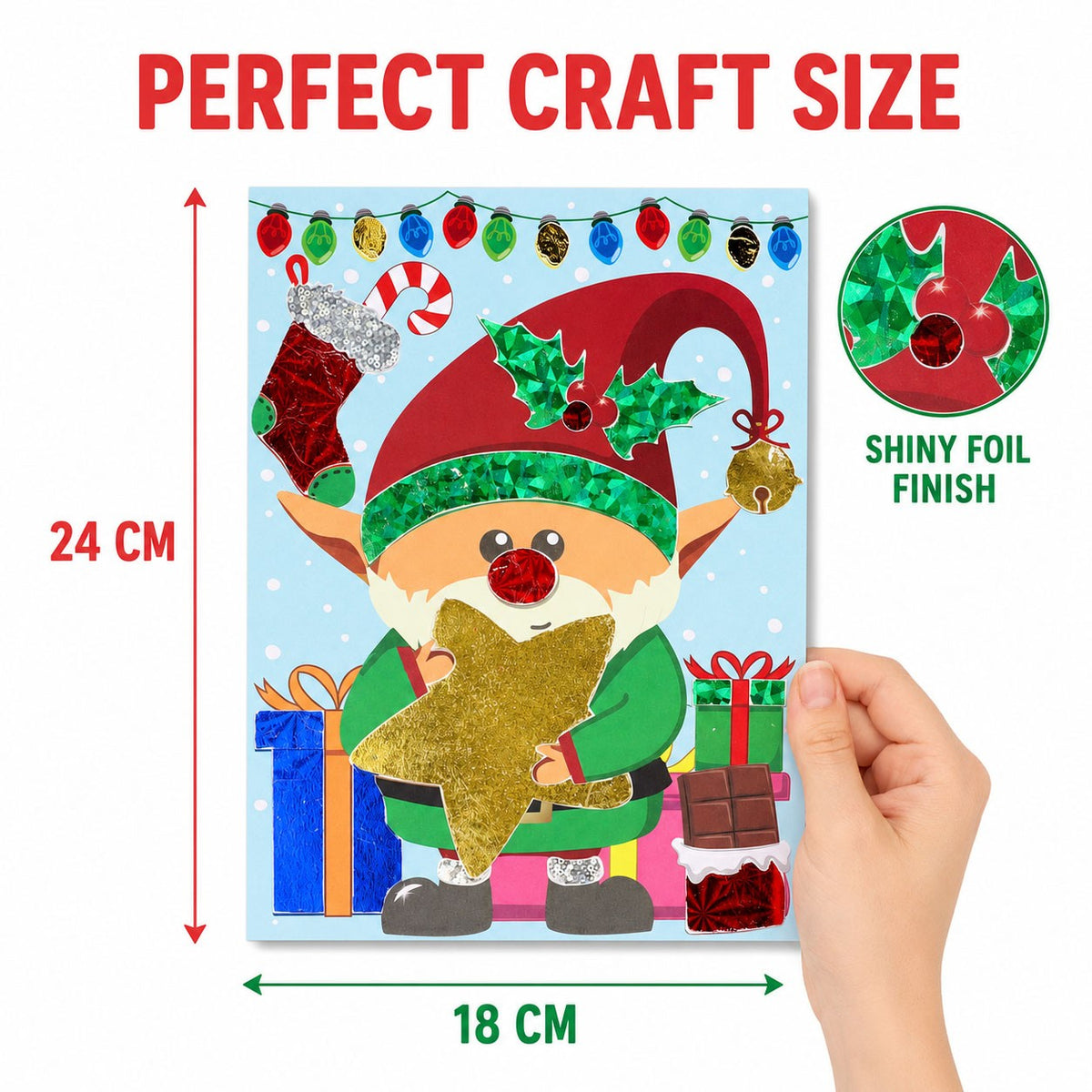 Christmas Make Your Own Foil Art Set