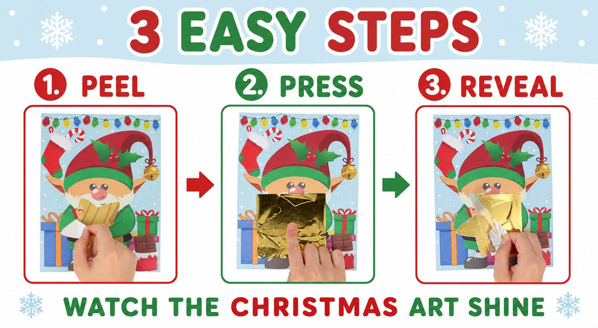Christmas Make Your Own Foil Art Set