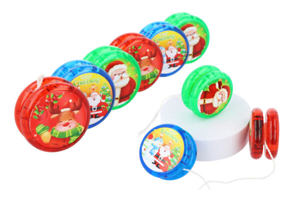Christmas Light Up Return Top Yo-yo Toy
