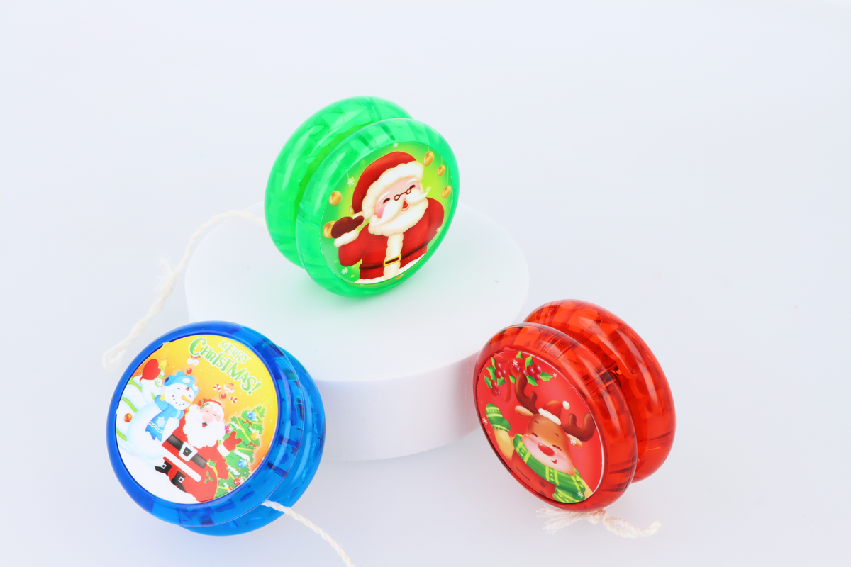 Christmas Light Up Return Top Yo-yo Toy