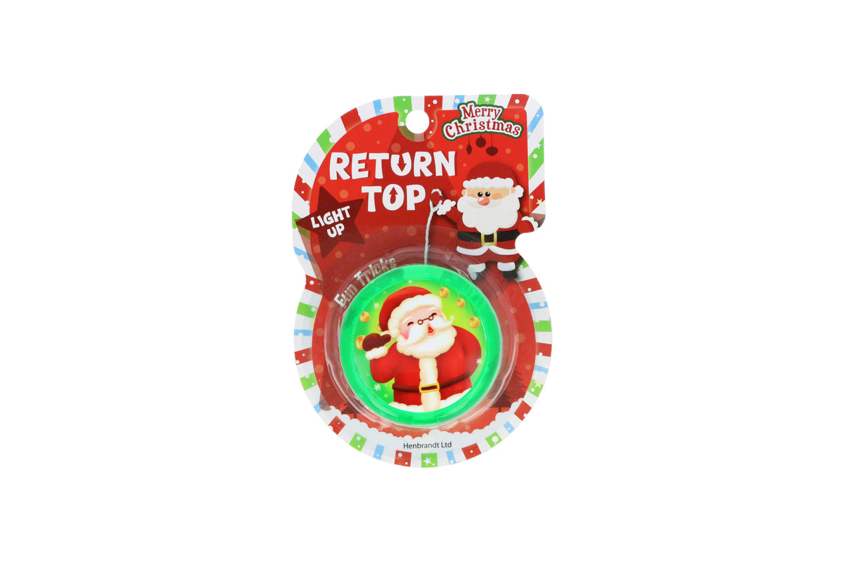 Christmas Light Up Return Top Yo-yo Toy