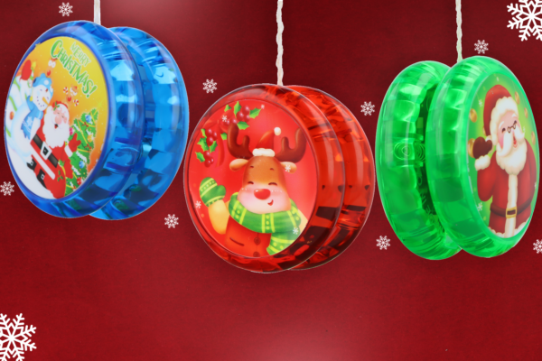 Christmas Light Up Return Top Yo-yo Toy