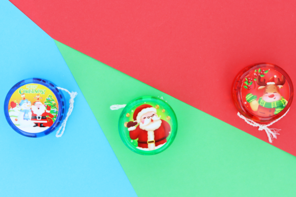 Christmas Light Up Return Top Yo-yo Toy