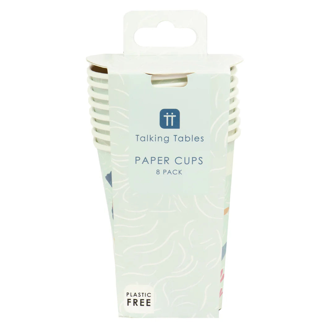 Mermaid Paper Cups - 8 Pack - Anilas UK